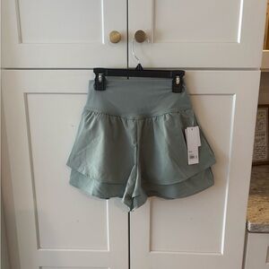 Yogalicious Women's Sage Green Skorts